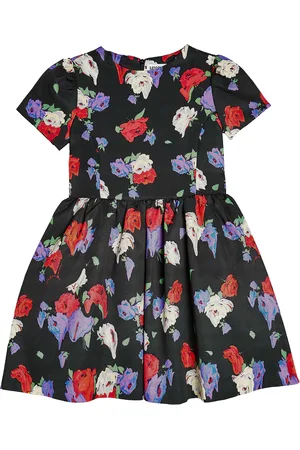 Moschino Floral cotton-blend dress
