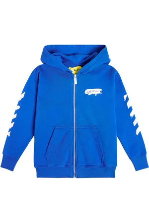 OFF-WHITE Logo cotton hoodie