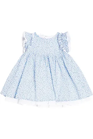 Il gufo Baby printed cotton dress