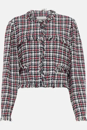 Marant Etoile Cotton-blend tweed jacket