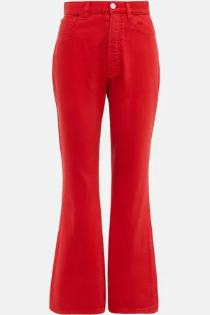 Alaïa AlaÃ¯a High-rise bootcut jeans
