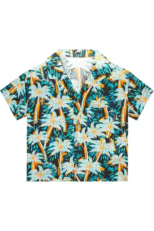 Palm Angels Printed cotton shirt