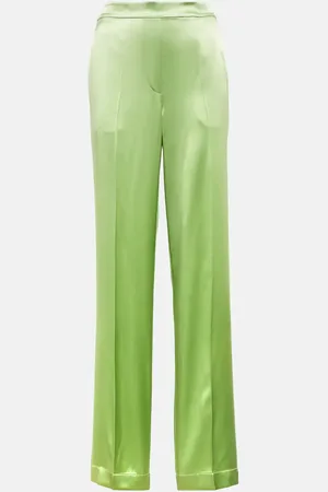 Joseph Tova straight silk satin pants