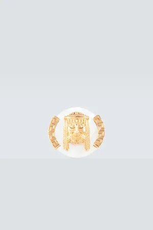 VERSACE La Maschera signet ring