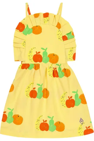 The Animals Observatory Dragonfly printed cotton dress