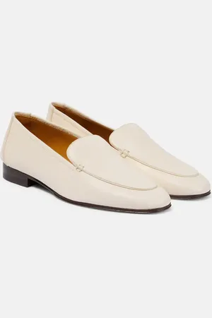 The Row Adam leather loafers