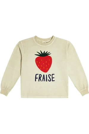 Jelly Mallow Fraise printed cotton T-shirt
