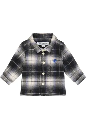 Tartine Et Chocolat Checked cotton flannel shirt