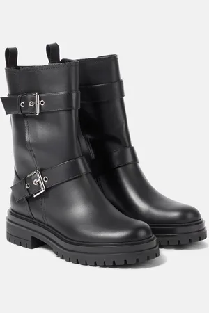 Gianvito Rossi Thiago leather ankle boots