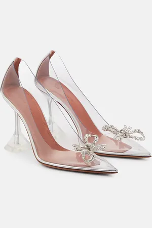 Amina Muaddi Rosie PVC pumps