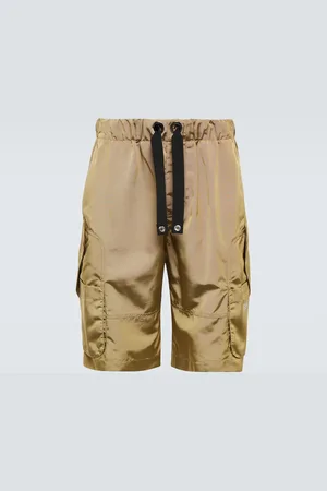 VERSACE Logo cargo shorts