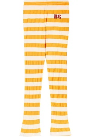 Bobo Choses Striped ribbed leggings