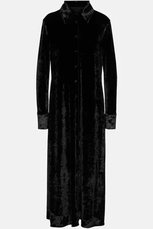 Jil Sander Velvet shirt dress