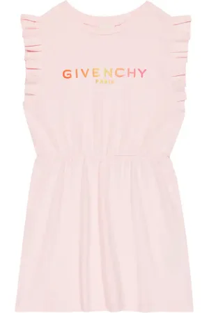Givenchy Ruffle-trimmed cotton dress