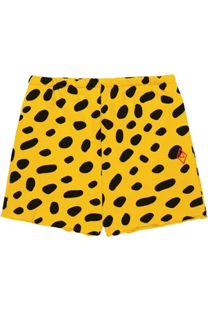 The Animals Observatory Hedgehog printed cotton jersey shorts