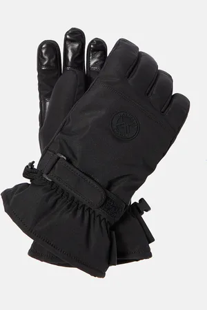 YVES SALOMON Panelled gloves