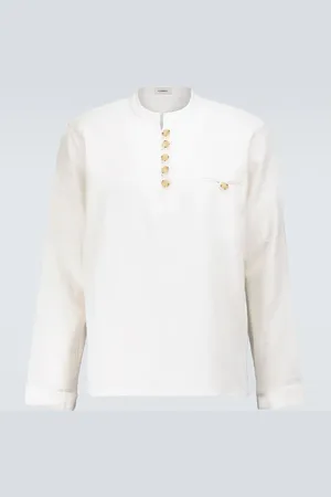 COMMAS Artist linen and ramie shirt
