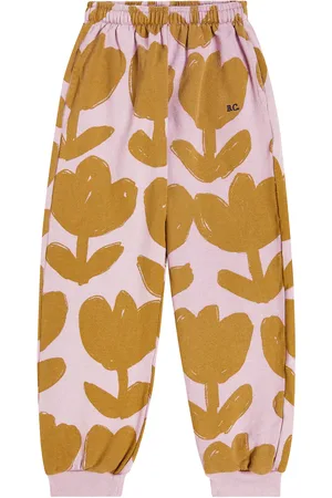 Bobo Choses Floral cotton jersey sweatpants