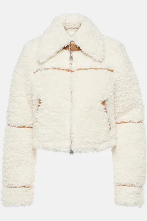 Simkhai Triana paneled faux fur jacket