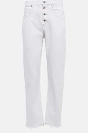 Marant Etoile Belden high-rise straight jeans