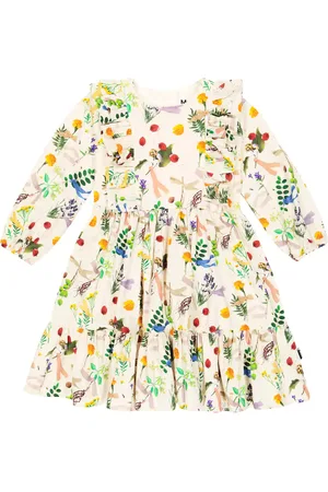 Molo Clea printed cotton-blend dress
