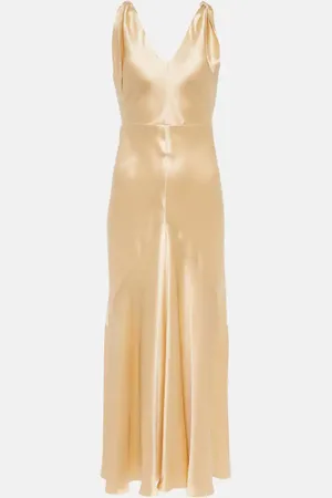 GABRIELA HEARST Silk satin gown