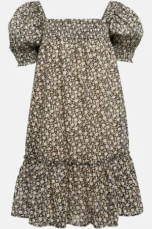 Tory Burch Floral smocked minidress