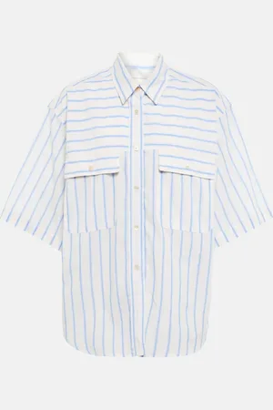 Marant Etoile Nulenci striped cotton shirt