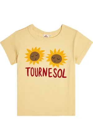Jelly Mallow Tournesol printed cotton T-shirt