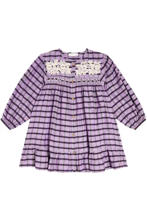 Louise Misha Massilia checked cotton dress
