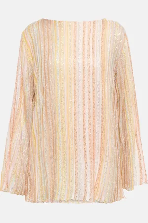 Missoni Striped sequin-embellished sweater