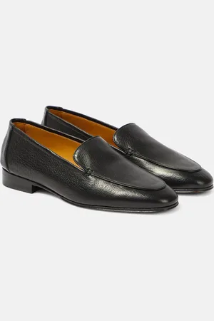 The Row Adam leather loafers