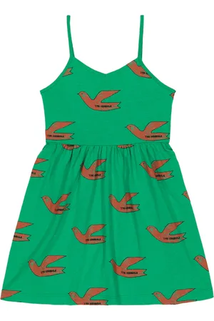 The Animals Observatory Otter printed cotton dress