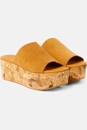 See by Chloé See By ChloÃ© Liana 70 suede platform mules