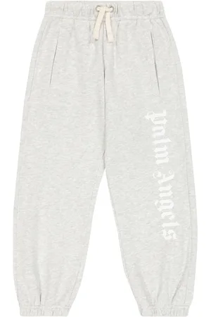 Palm Angels Logo cotton jersey sweatpants