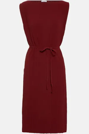 Max Mara Leisure Teulada pleated jersey dress