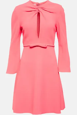 Giambattista Valli Bow-detail crÃªpe minidress