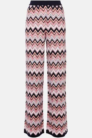 Missoni Zig Zag high-rise wide-leg pants
