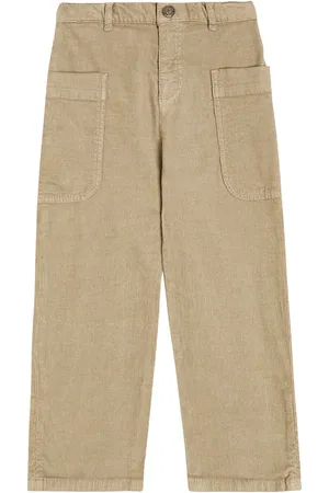 BONPOINT Looping corduroy straight pants