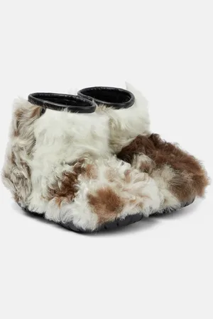 Bottega Veneta Snap shearling ankle boots