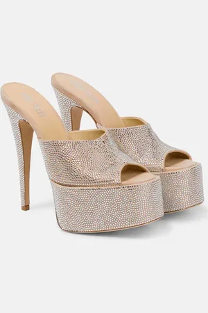 PARIS TEXAS Holly Marina embellished suede sandals