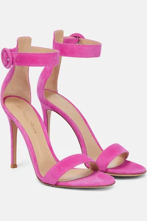 Gianvito Rossi Portofino 105 suede sandals