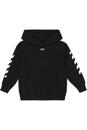 OFF-WHITE Printed cotton hoodie