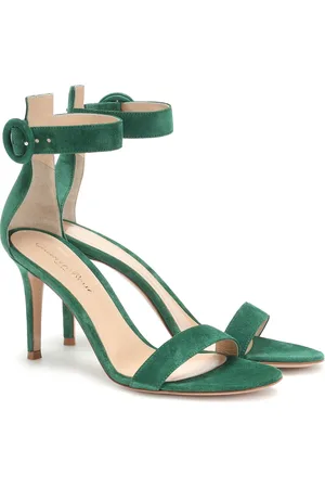 Gianvito Rossi Portofino 85 suede sandals