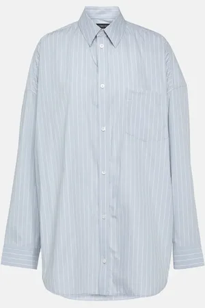 Balenciaga Striped cotton shirt