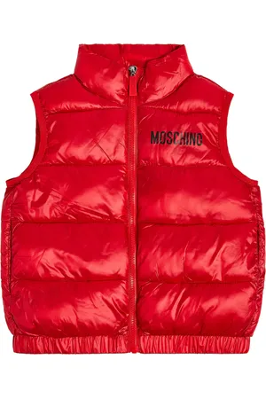 Moschino Logo quilted gilet