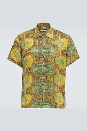 BODE Disco Tinsel embroidered shirt