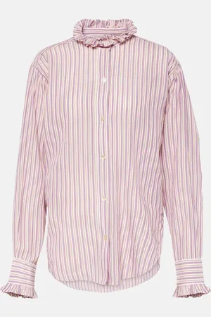 Marant Etoile Saoli striped cotton shirt