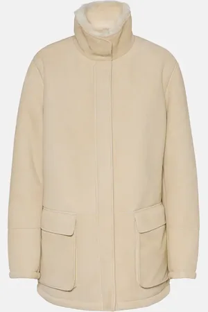 Loro Piana Voyageur shearling-lined suede jacket