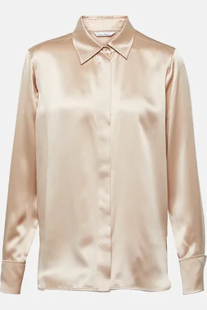 Max Mara Aiello silk satin shirt